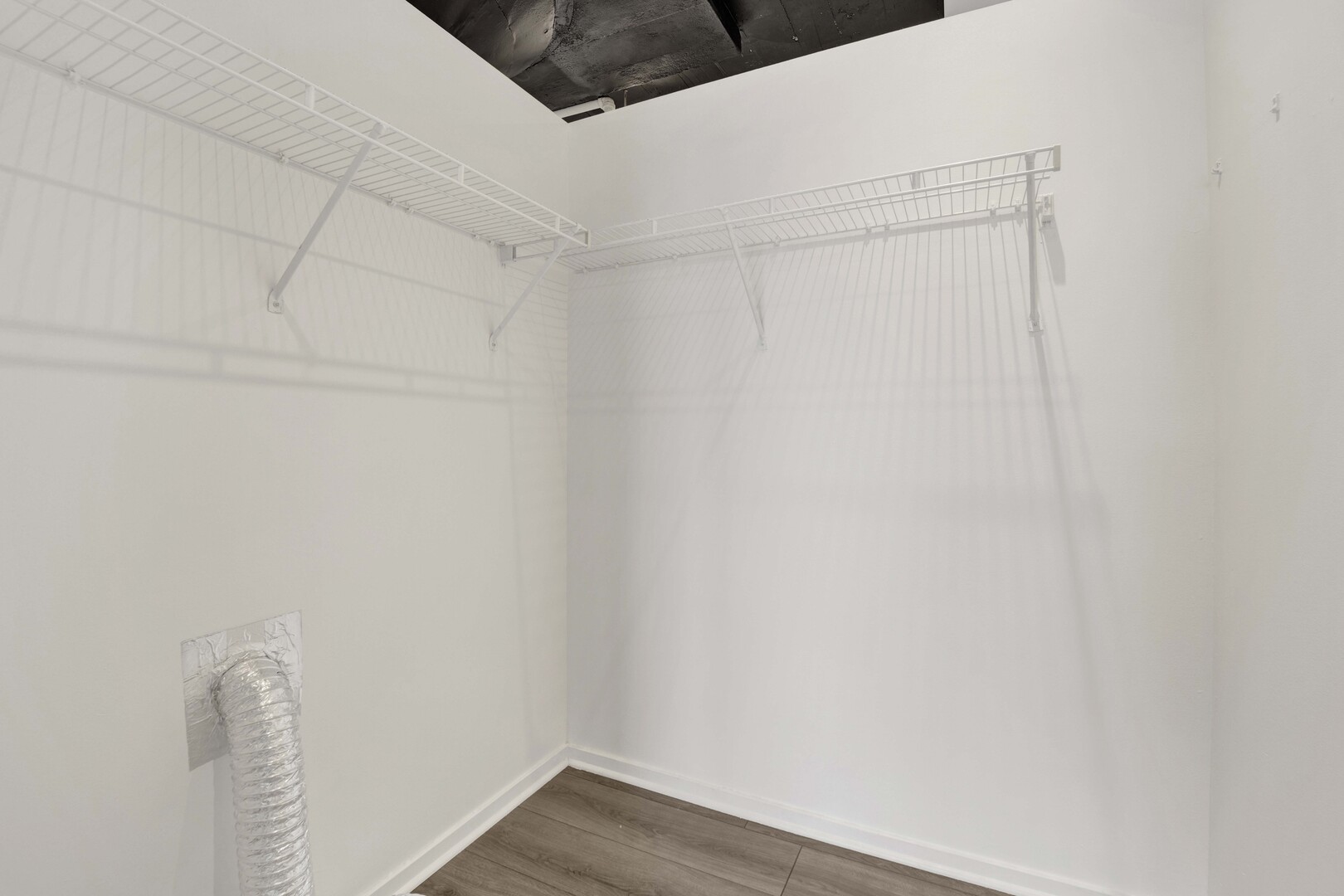 1524 South Sangamon Street, Unit 401 Chicago, IL 60608 - Photo 15 of 55 a view of small space with empty racks