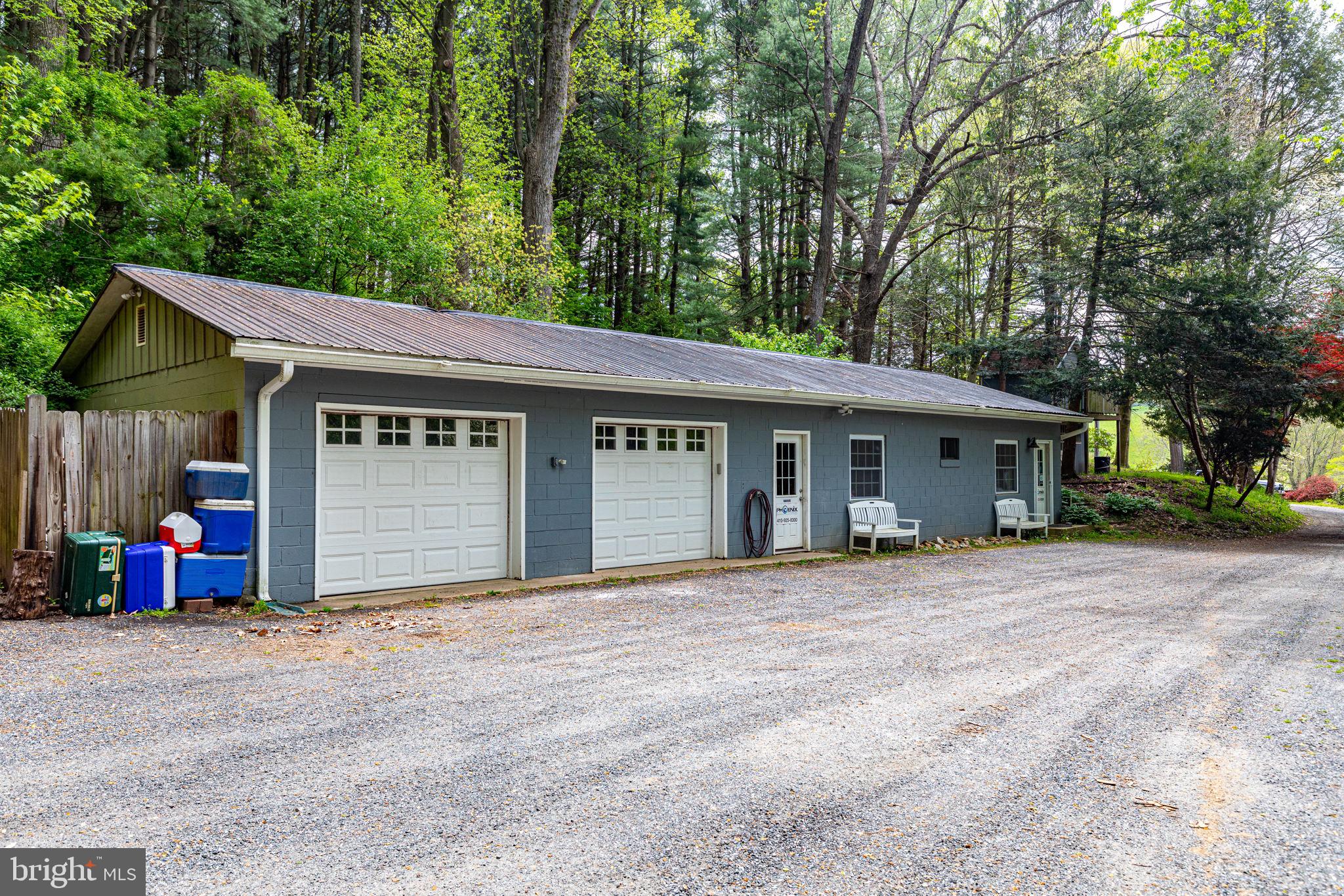 2310 Putnam Road Forest Hill, MD 21050 - Photo 27 of 90 Charming garage nestled in nature.
