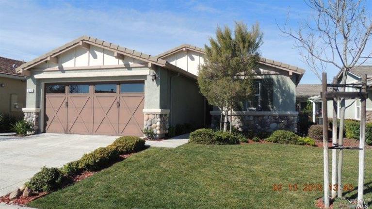 525 Anglebrook Rio Vista, CA 94571 - Photo 1 of 1 front of home, note river rock trim and garage door detail