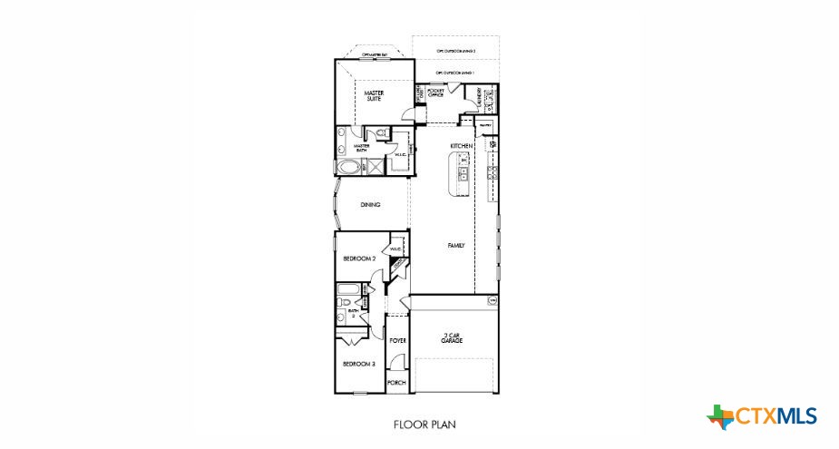 137 Dakota Ridge Cibolo, TX 78108 - Photo 7 of 7 a picture of a room with a white wall and a white wall