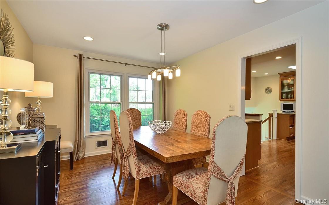 9 Franklin Avenue Rye, NY 10580 - Photo 13 of 35 a view of a dining room with furniture window and outside view