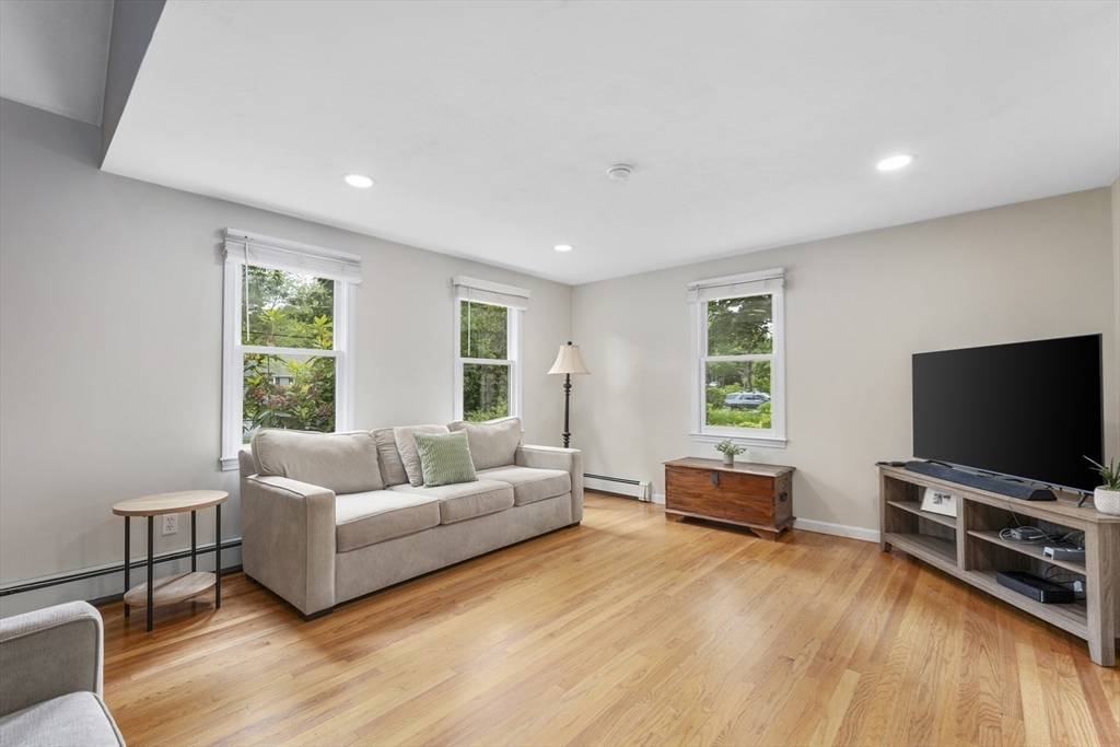 52 Mill Road East Sandwich, MA 02537 - Photo 13 of 36 a living room with furniture and a flat screen tv