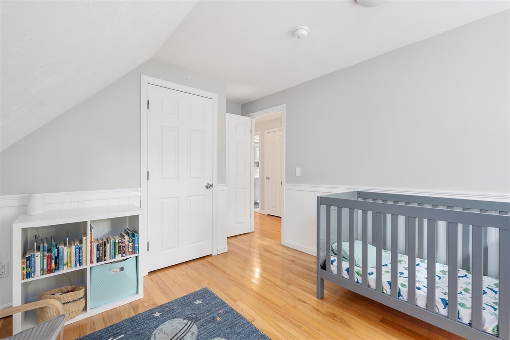 52 Mill Road East Sandwich, MA 02537 - Photo 24 of 36 a view of a hallway with wooden floor and closet