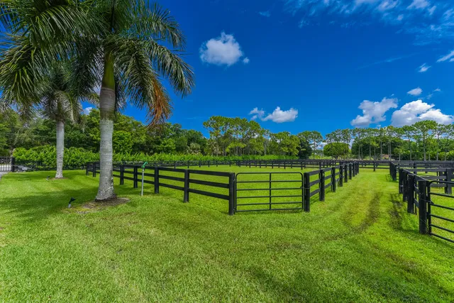 a view of park with bench and garden