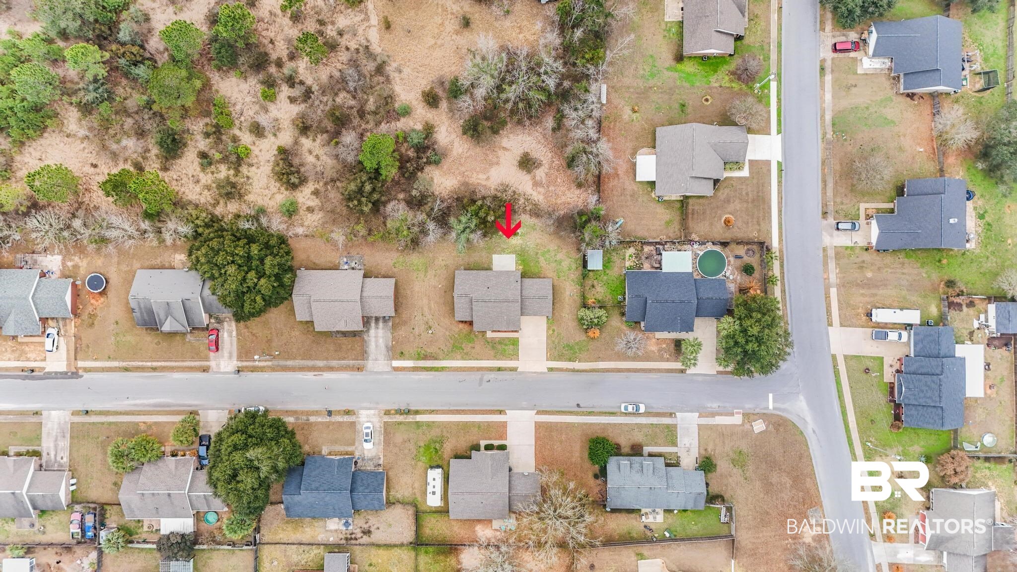 16330 Absalom Street Foley, AL 36535 - Photo 41 of 42 Birds eye view of property