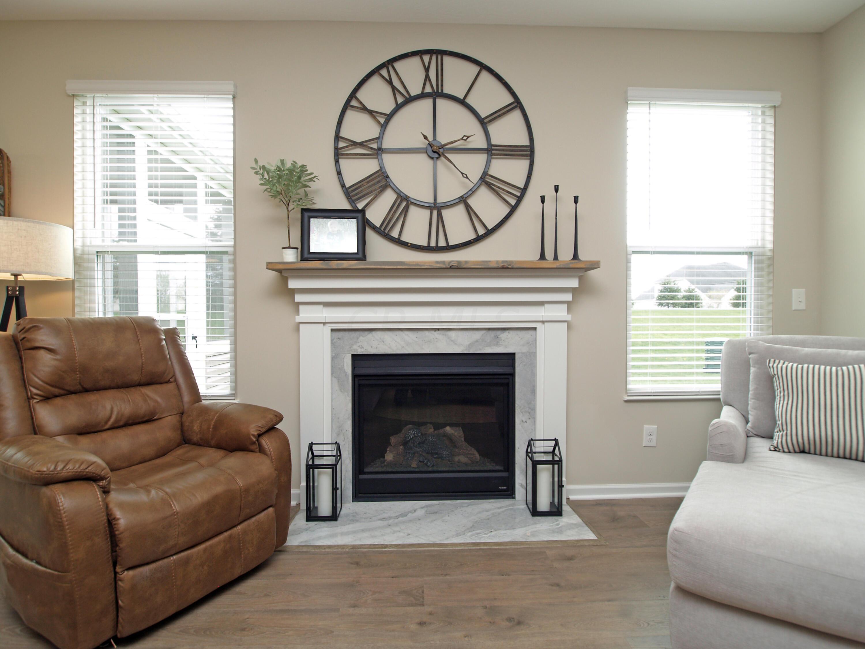 315 Blue Ridge Ostrander, OH 43061 - Photo 12 of 47 Great Room Fireplace