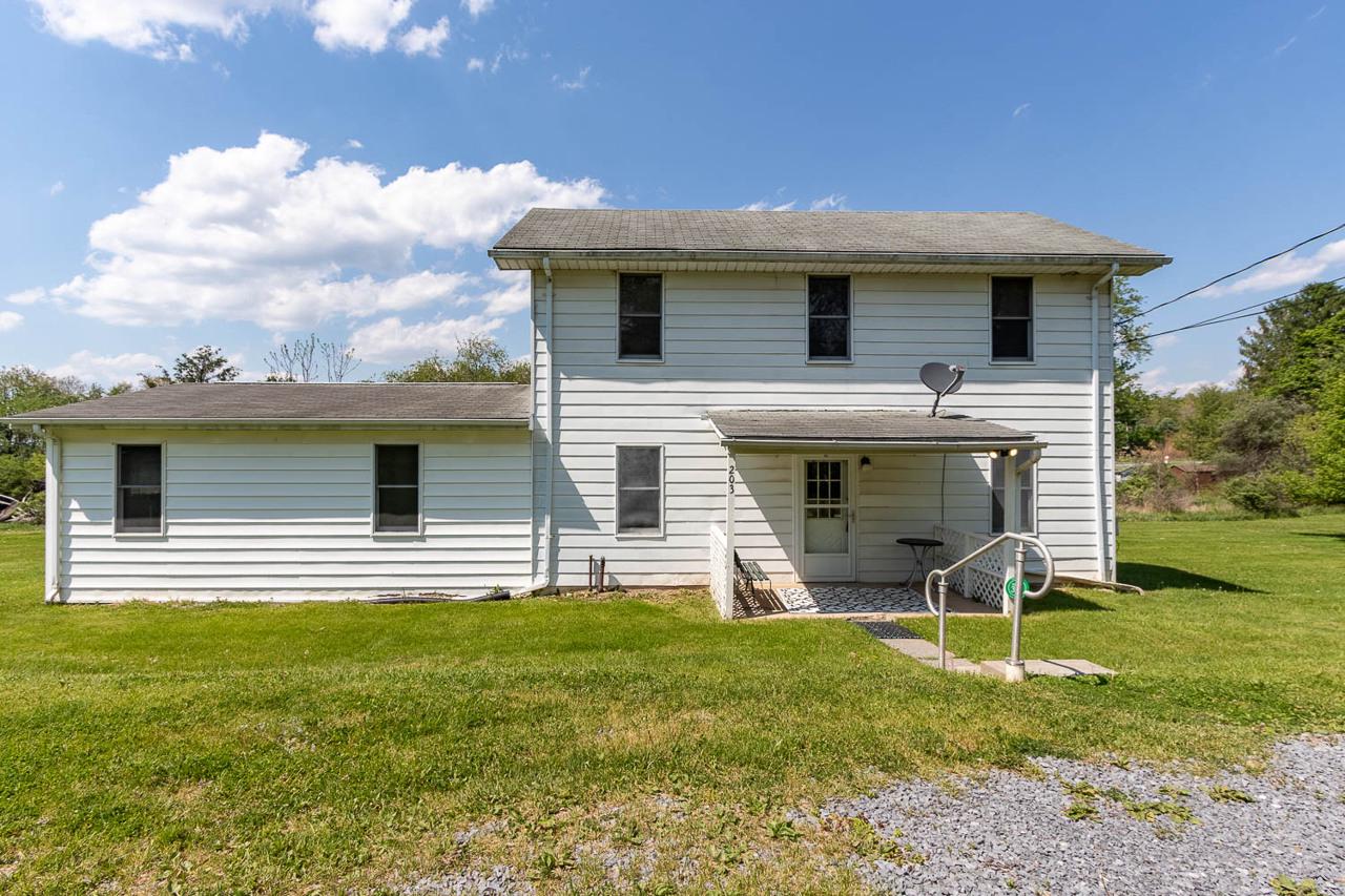 203 Gorton Road Moshannon, PA 16859 - Photo 2 of 39 a front view of house with yard
