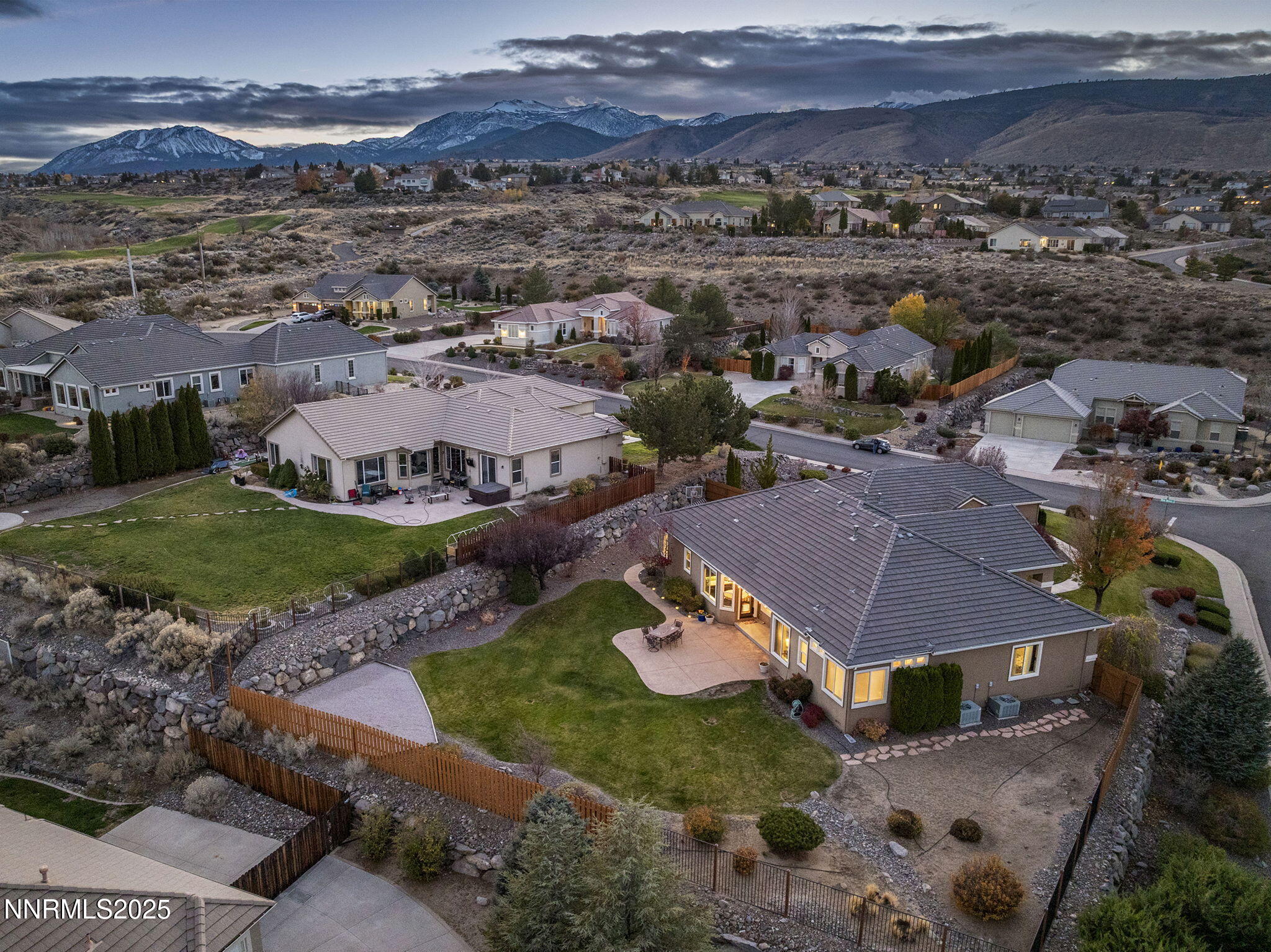 5502 New Mexico Court Reno, NV 89511 - Photo 55 of 55 an aerial view of residential houses with outdoor space