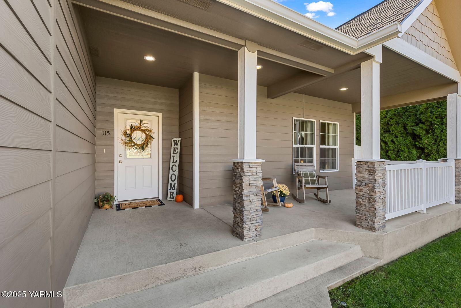 115 Apple Loop Naches, WA 98937 - Photo 5 of 48 a view of a house with porch