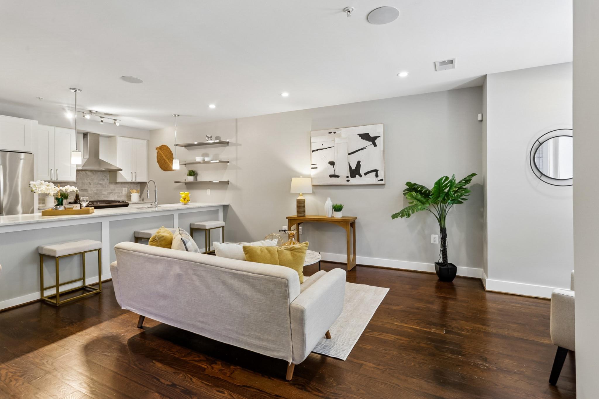 1311 K Street Southeast, Unit 1 Washington, DC 20003 - Photo 4 of 33 Modern elegance with space to spare.