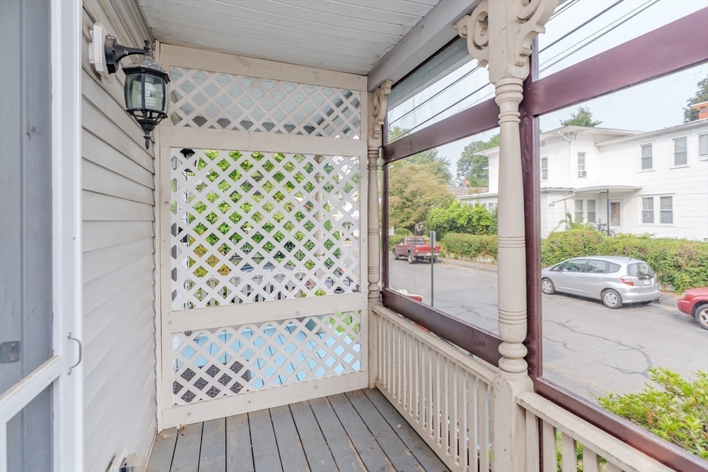 9 Walnut Street, Unit B Northampton, MA 01060 - Photo 18 of 25 a view of a porch