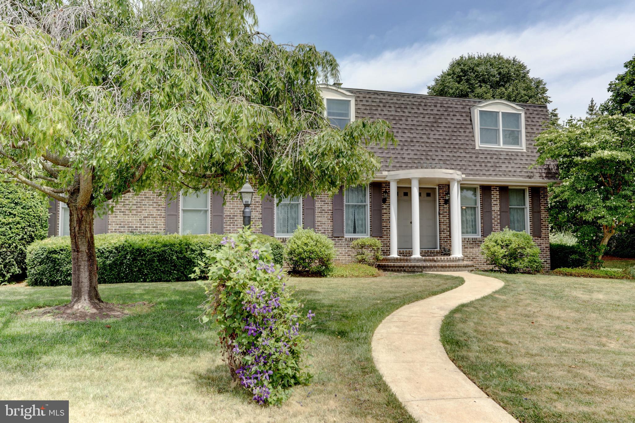 mature landscaping