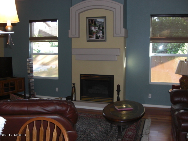 295 West Del Rio Street Gilbert, AZ 85233 - Photo 6 of 30 fireplace