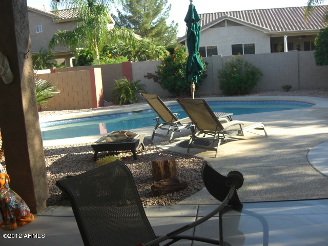 295 West Del Rio Street Gilbert, AZ 85233 - Photo 10 of 30 pool deck and patio