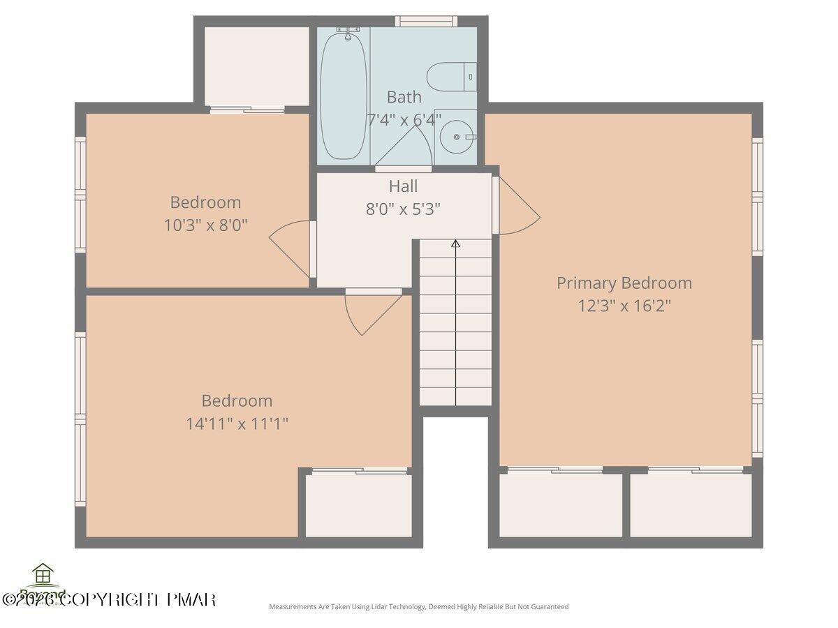 114 Bourne Court Bushkill, PA 18324 - Photo 40 of 41 Upper Level