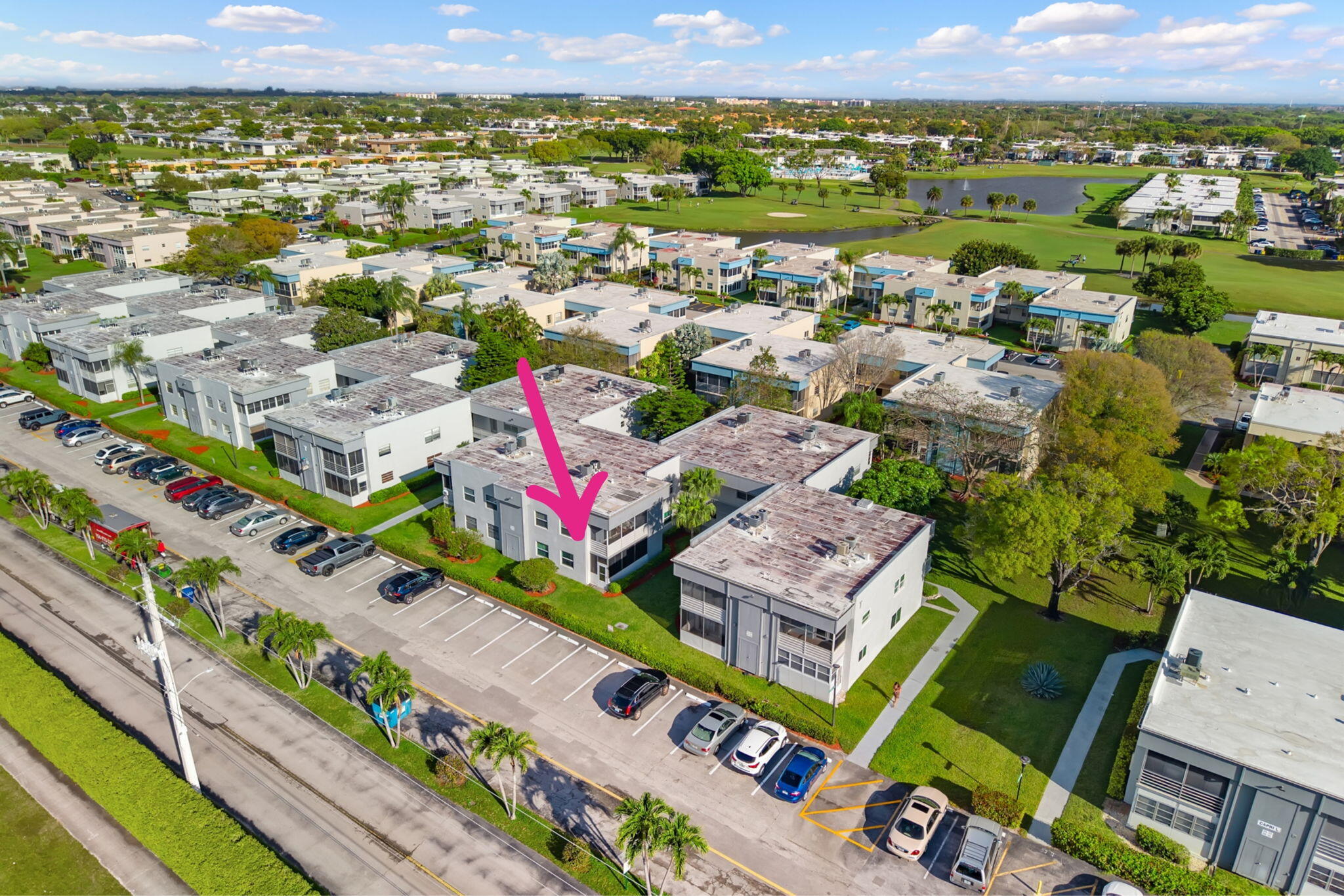 932 Flanders T Delray Beach, FL 33484 - Photo 21 of 28 an aerial view of a city with lots of residential buildings ocean and mountain view