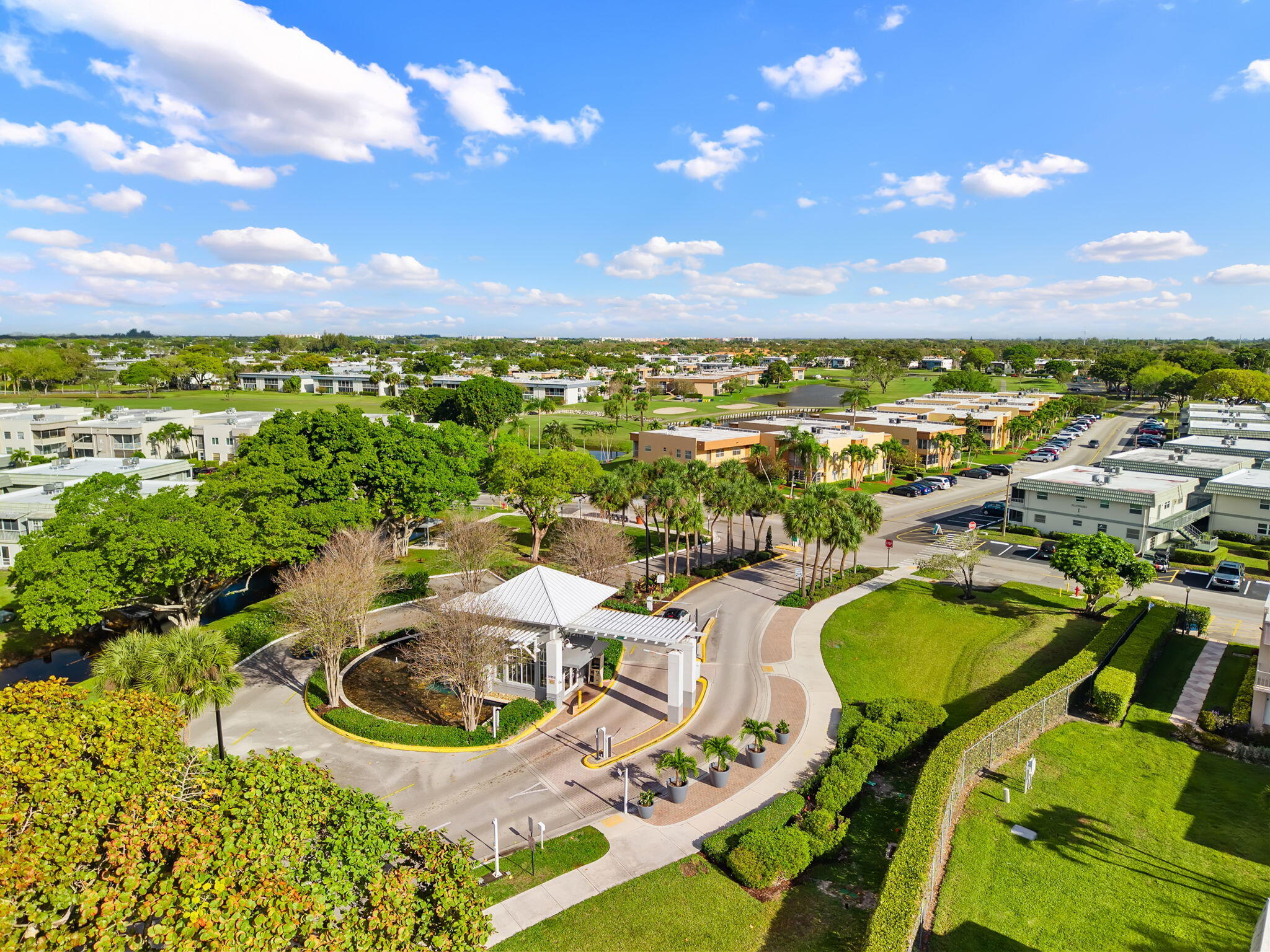 932 Flanders T Delray Beach, FL 33484 - Photo 23 of 28 a view of a swimming pool with an outdoor seating