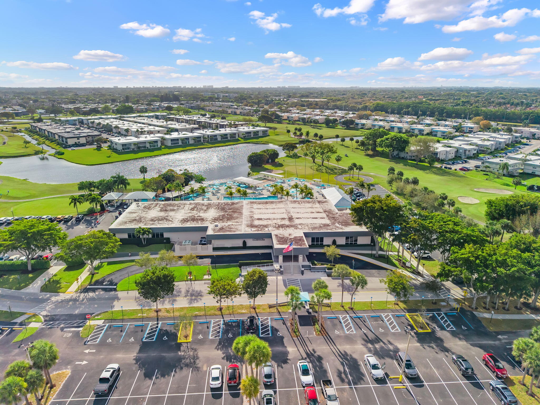 932 Flanders T Delray Beach, FL 33484 - Photo 24 of 28 a view of a city with lawn chairs