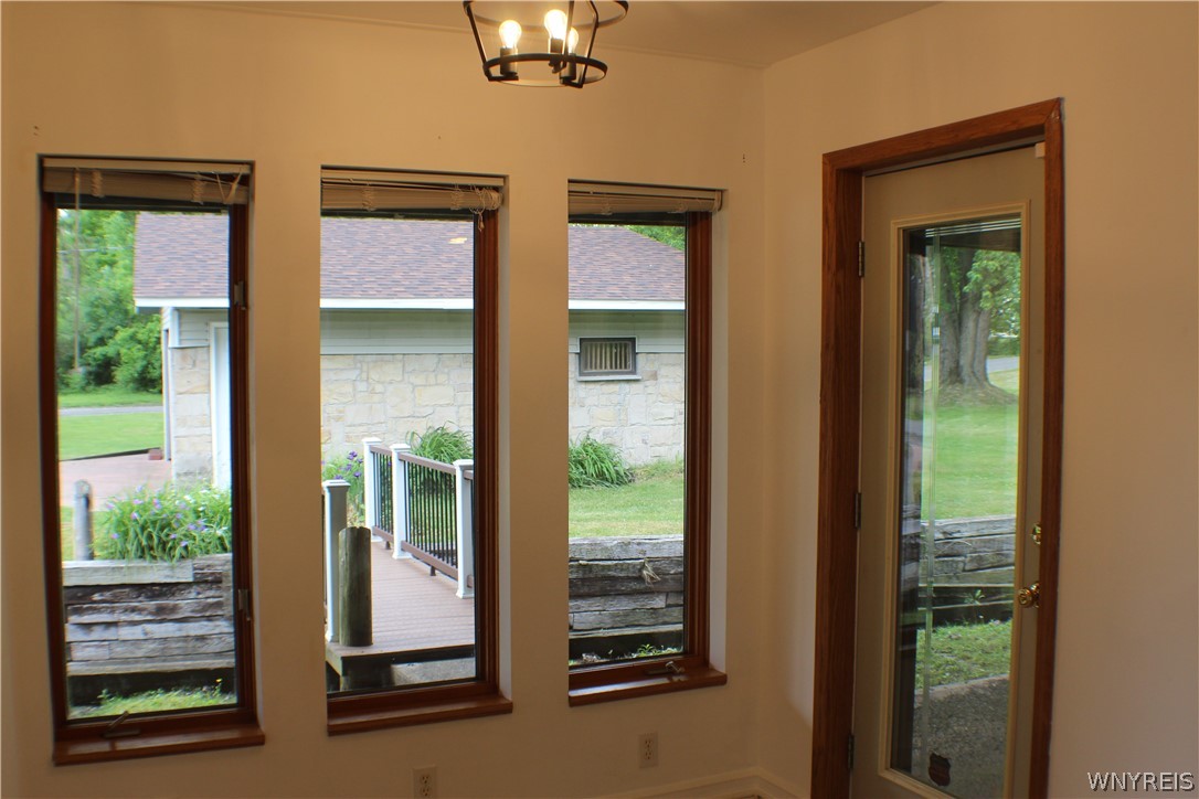 94 Longview Avenue Ellicott, NY 14701 - Photo 28 of 48 view from dinette area off the kitchen and door to