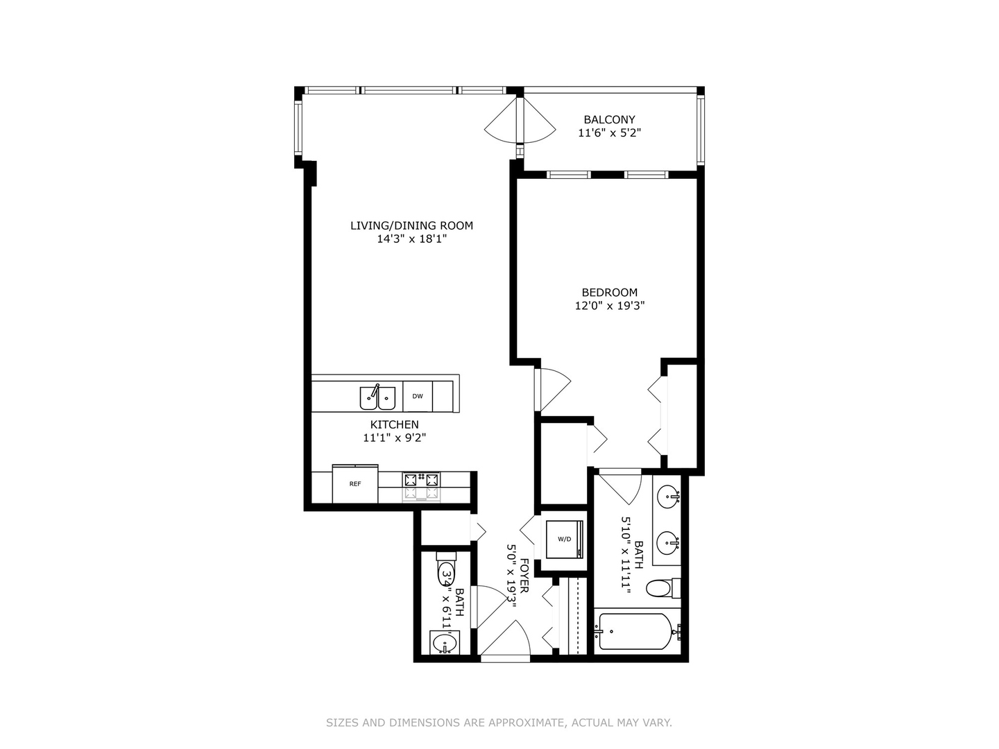 3920 North Sheridan Road, Unit 411 Chicago, IL 60613 - Photo 22 of 28 a picture of a wall with a white wall and a picture