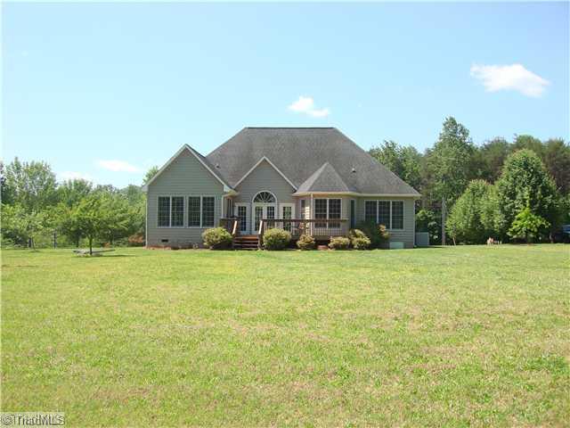 6365 Robinhood Road Pfafftown, NC 27040 - Photo 15 of 16 Land/Lot. Large back yard encased by a underground dog fence with room for a pool, swing set or both!