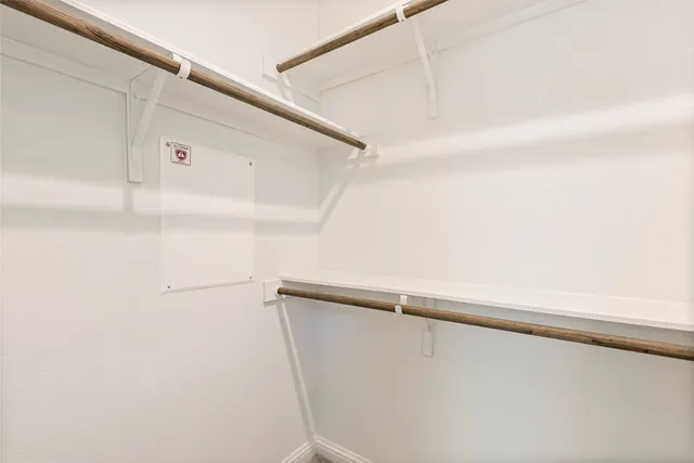 a close up view of racks