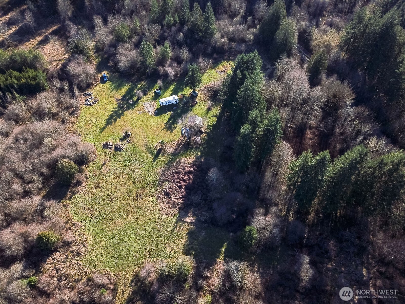 14647 Case Road Southwest Rochester, WA 98579 - Photo 10 of 14 a view of a red and covered with trees