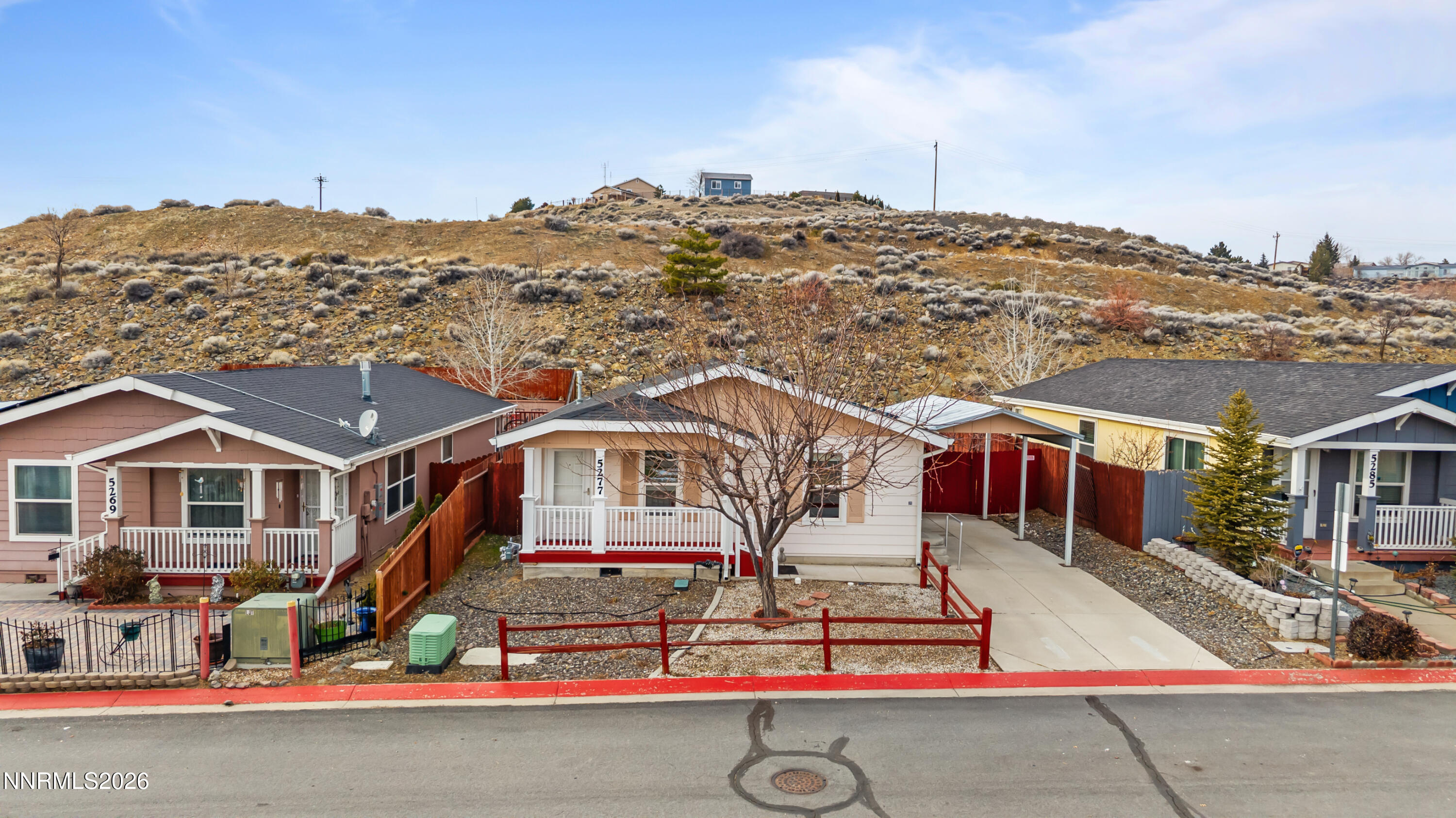 5277 Mt Dana Drive Reno, NV 89506 - Photo 38 of 49 a aerial view of a house with a ocean view