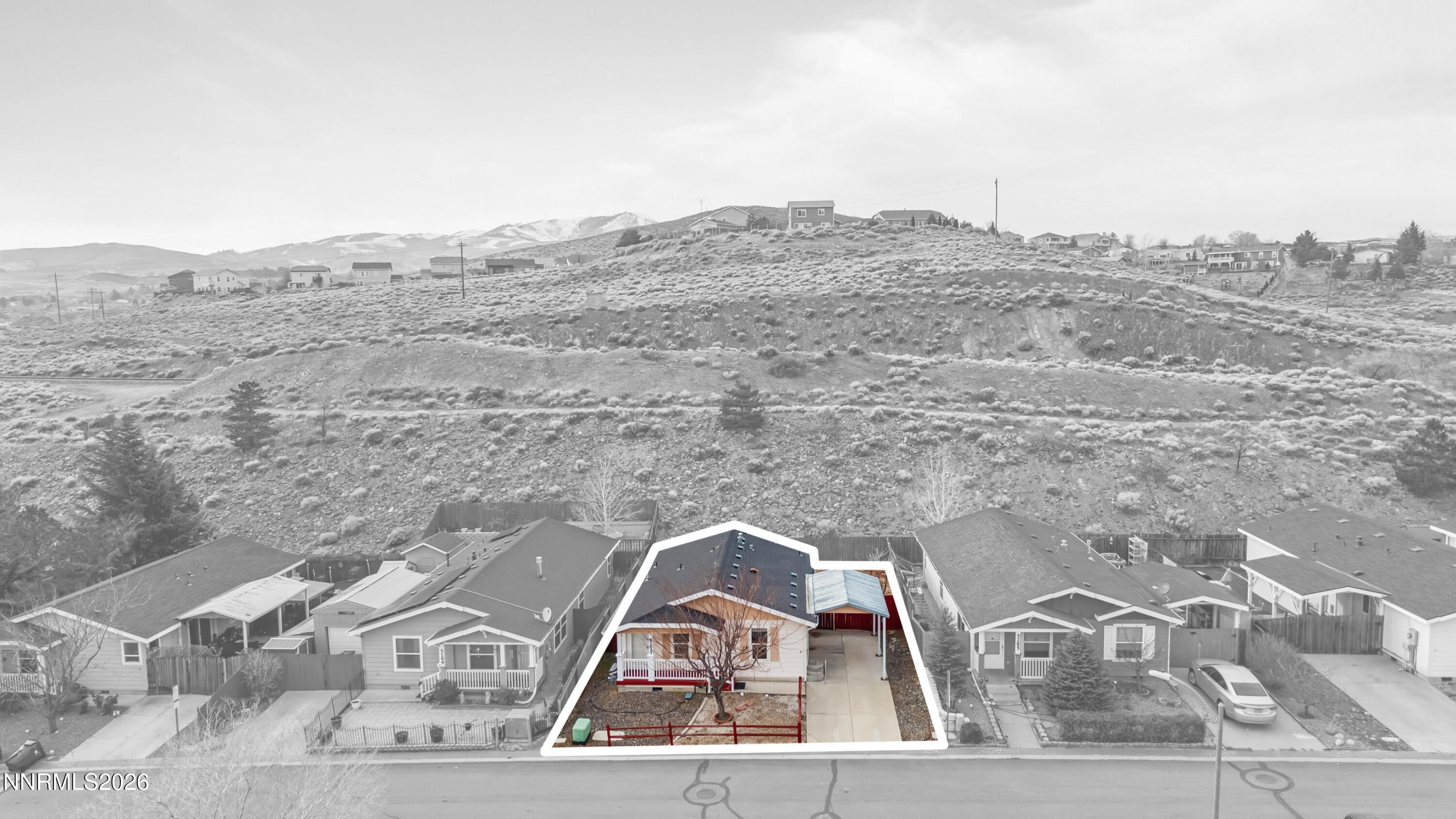 5277 Mt Dana Drive Reno, NV 89506 - Photo 40 of 49 a view of roof with wooden floor