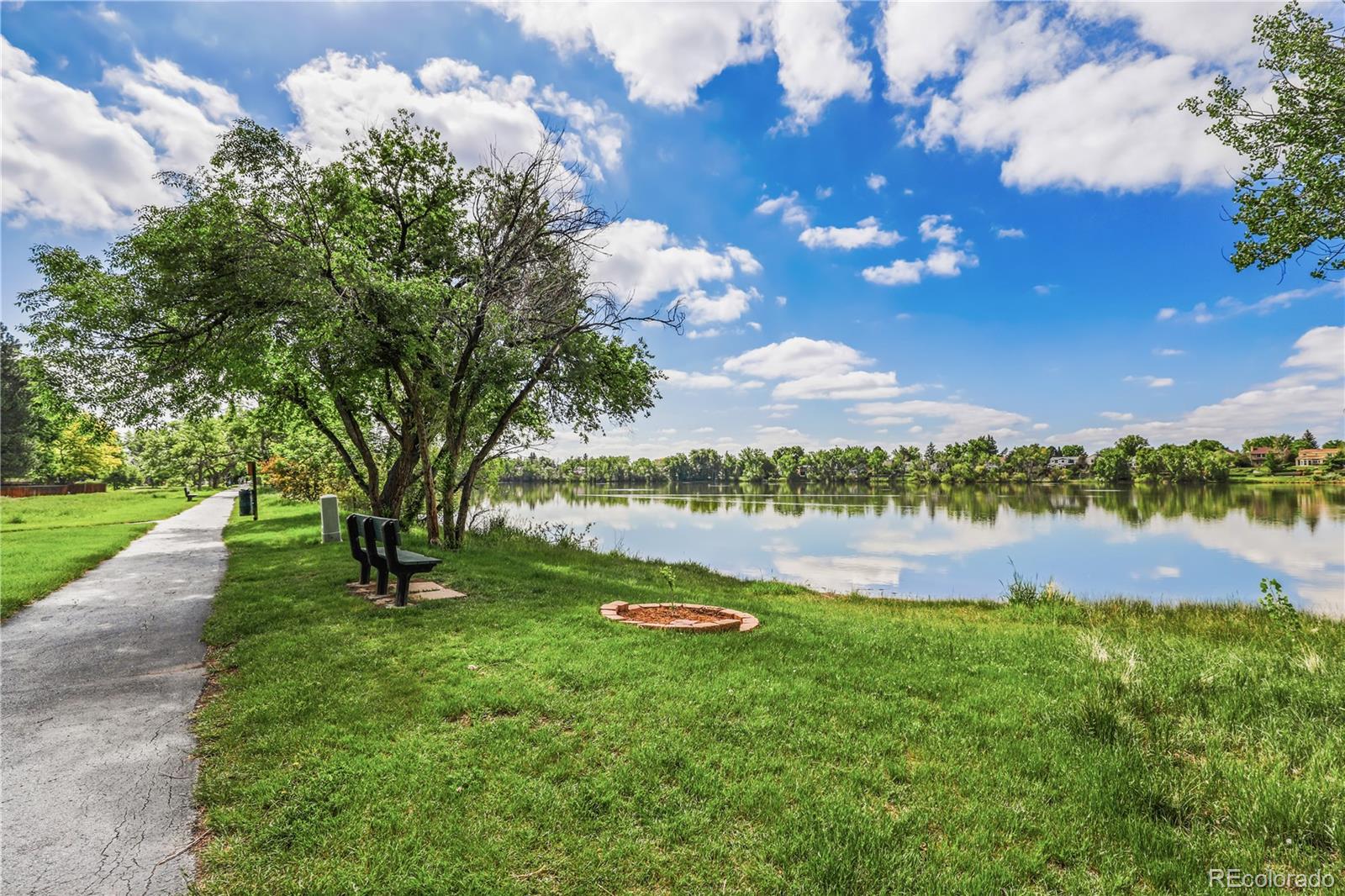 8760 Independence Way Arvada, CO 80005 - Photo 37 of 40 a yard with lake view