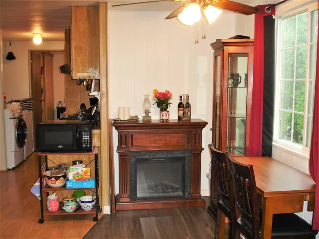 a kitchen with stainless steel appliances a stove and a refrigerator