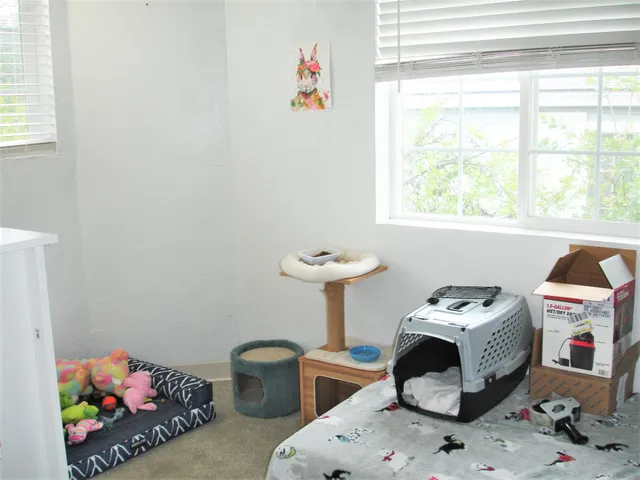 a room with storage and utility