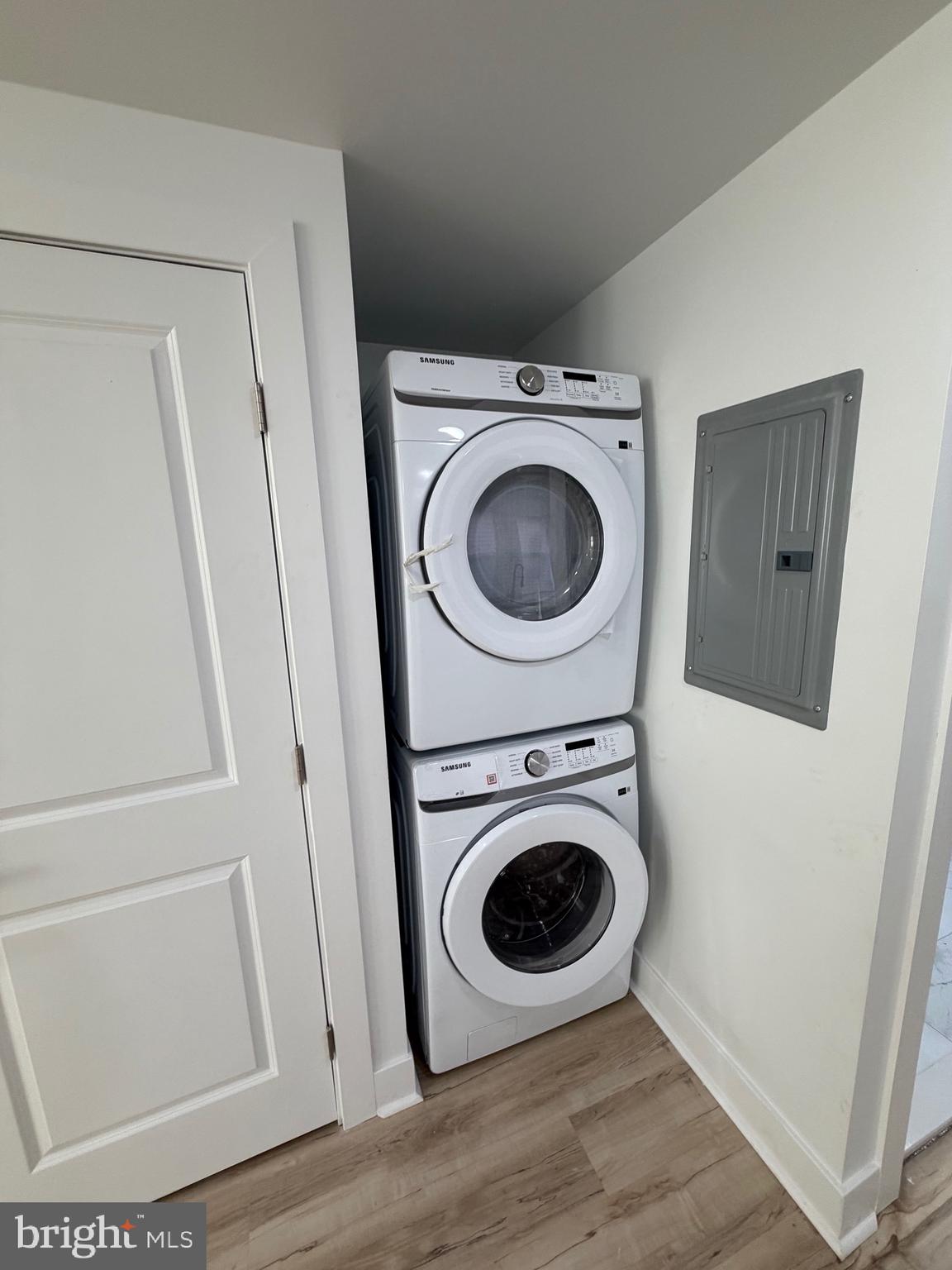 7810 Limekiln Pike, Unit 1 Philadelphia, PA 19150 - Photo 4 of 16 a view of a hallway with washer and dryer