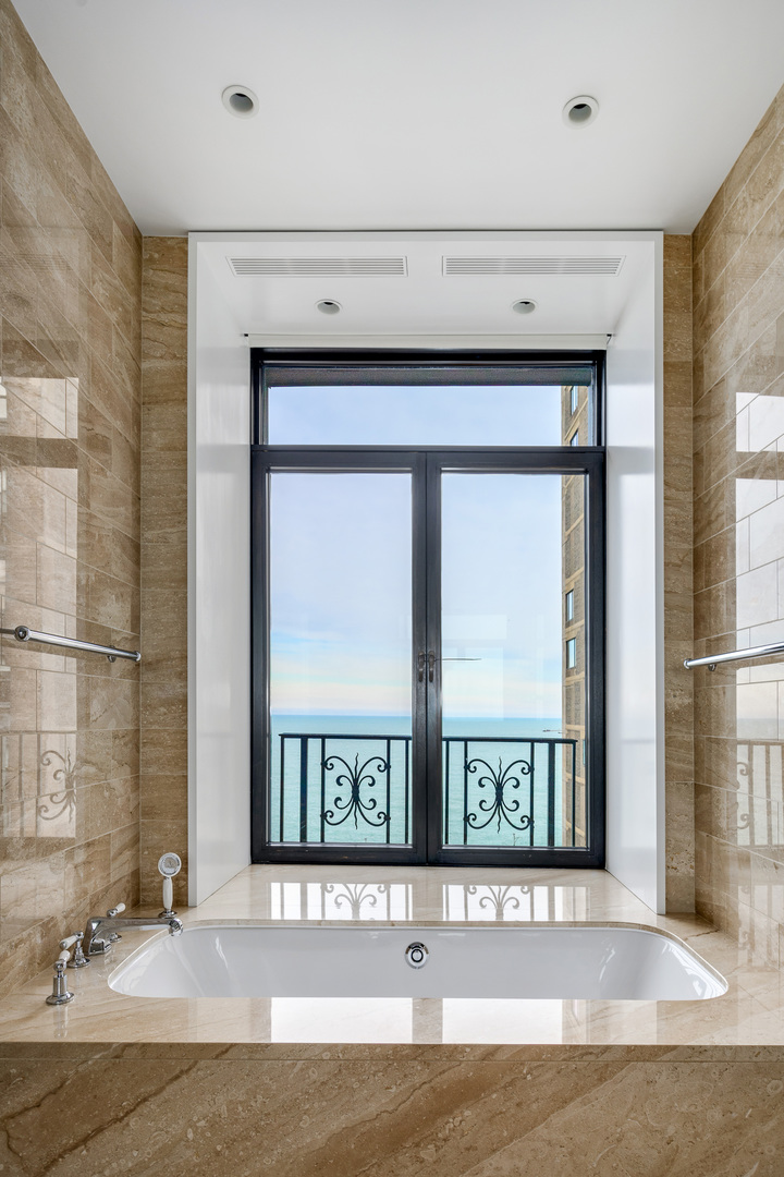 65 East Goethe Street, Unit 8N Chicago, IL 60610 - Photo 27 of 53 a view of a door with a glass door