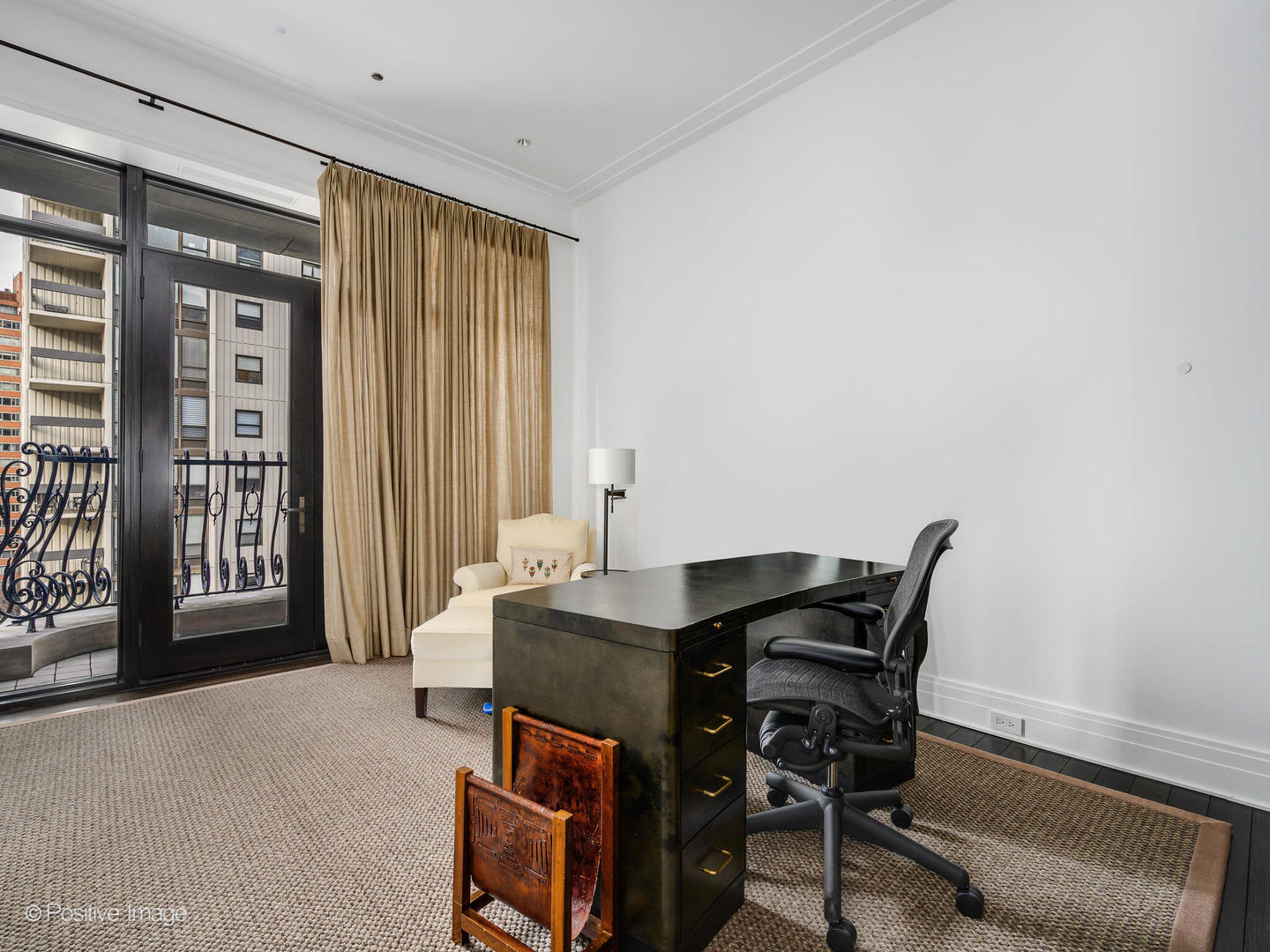 65 East Goethe Street, Unit 8N Chicago, IL 60610 - Photo 35 of 53 a view of a workspace with furniture and a window