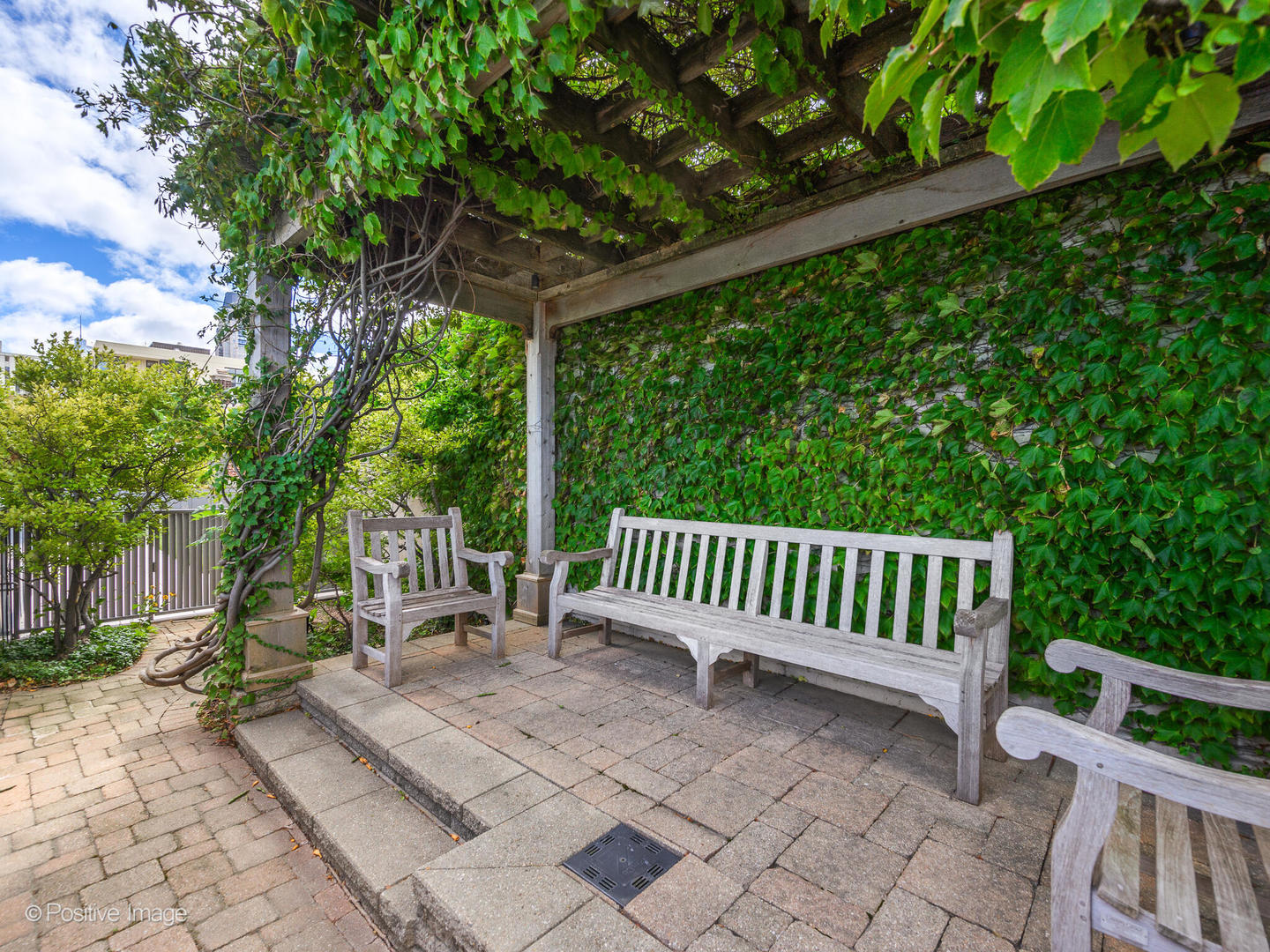 65 East Goethe Street, Unit 8N Chicago, IL 60610 - Photo 41 of 53 a view of backyard with deck and garden