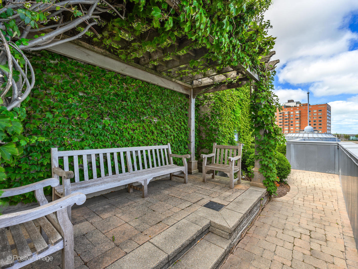 65 East Goethe Street, Unit 8N Chicago, IL 60610 - Photo 42 of 53 a view of a bench in a patio