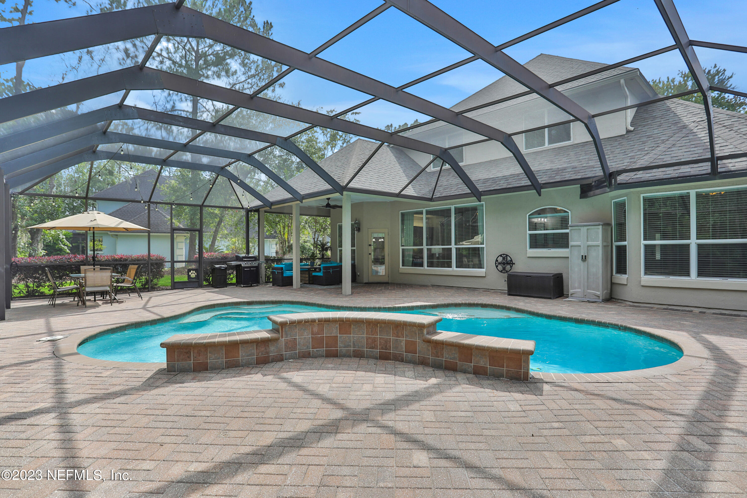 212 Twining Trace St. Johns, FL 32259 - Photo 34 of 60 a view of swimming pool with sitting area