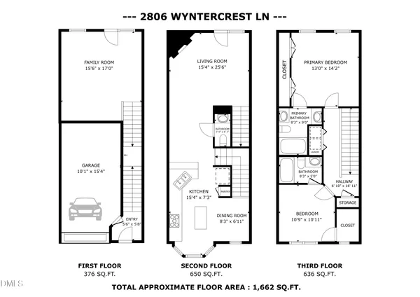 $299,000 | 2806 Wyntercrest Lane, Durham, NC 27713