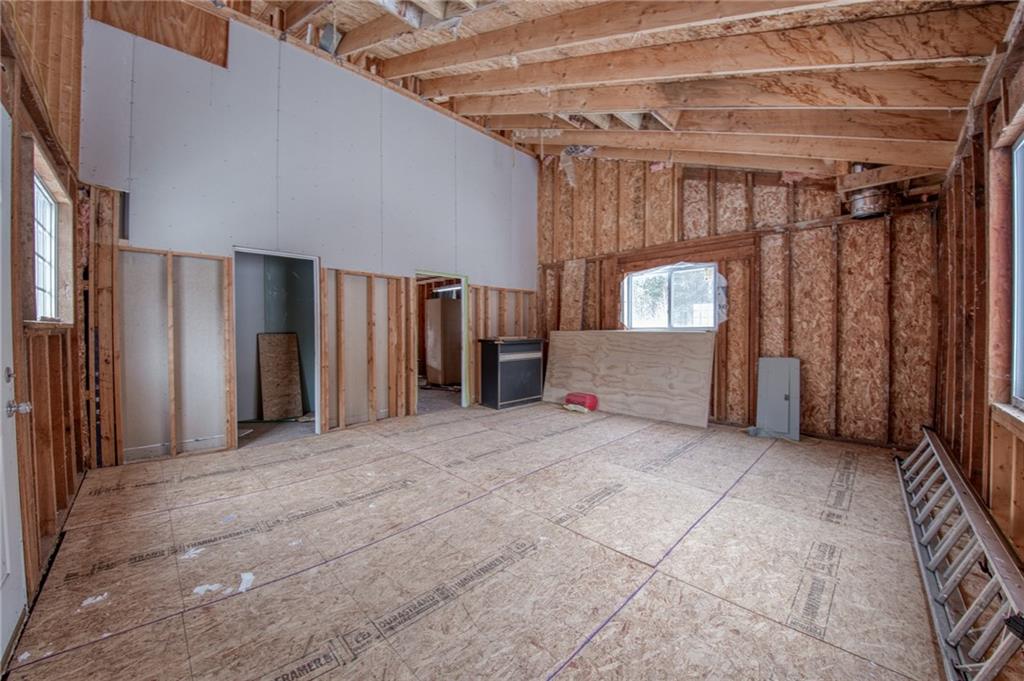 787 Branchton Road Boyers, PA 16020 - Photo 6 of 21 This same original room now has framing for half bath and access to 2-story addition