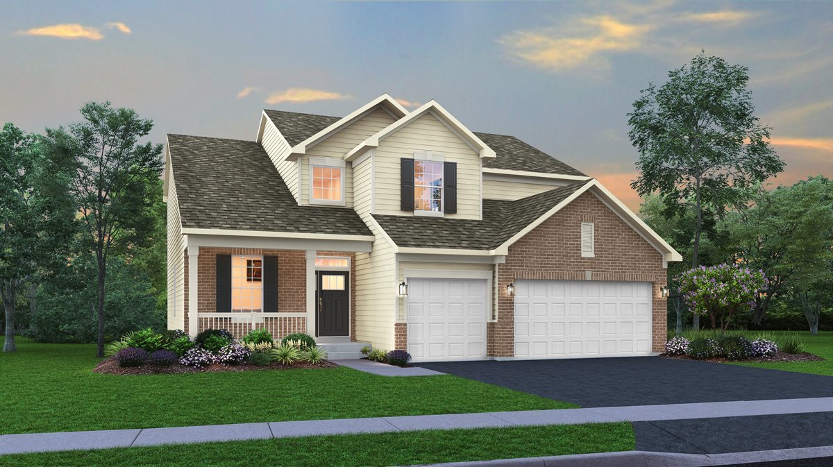 229 Bowers Street Elburn, IL 60119 - Photo 2 of 11 a front view of a house with a yard