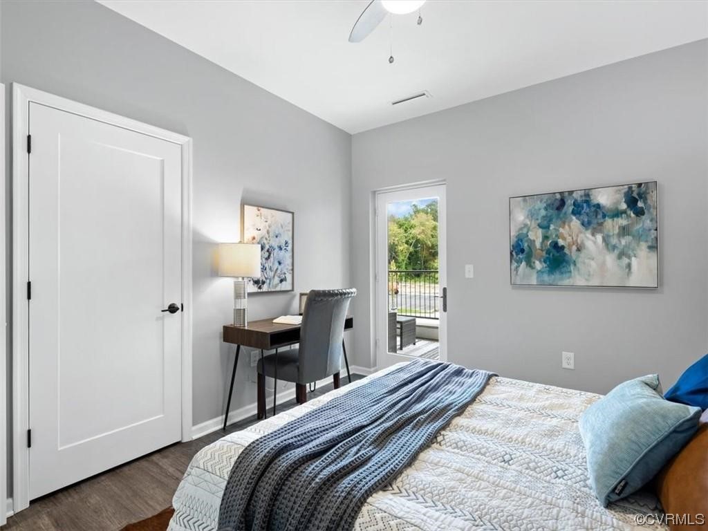 1504 Ewing Park Loop, Unit 205 Midlothian, VA 23113 - Photo 12 of 26 a bedroom with a bed and a window