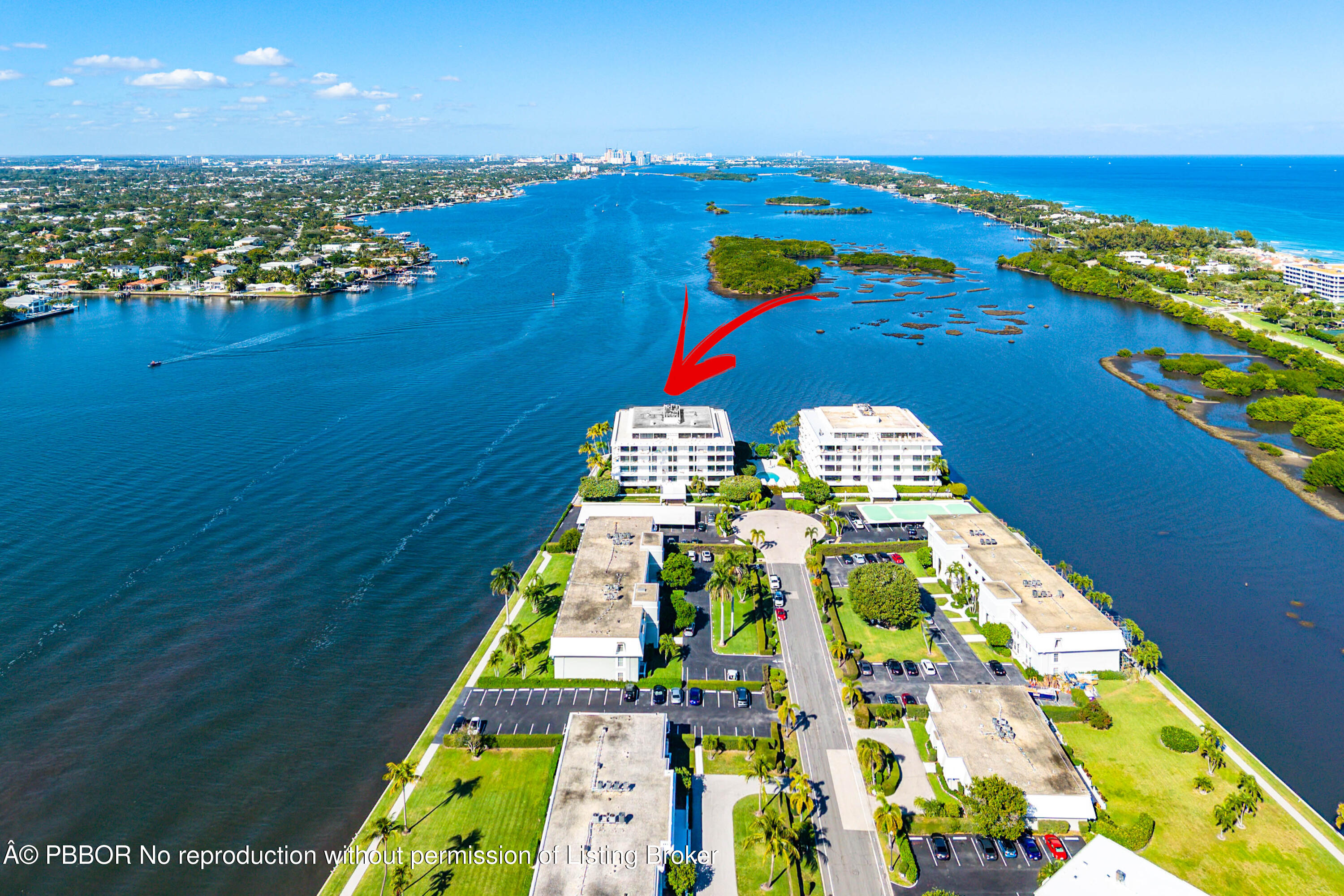 2150 Ibis Isle Road, Unit 15 Palm Beach, FL 33480 - Photo 34 of 47 a aerial view of a city
