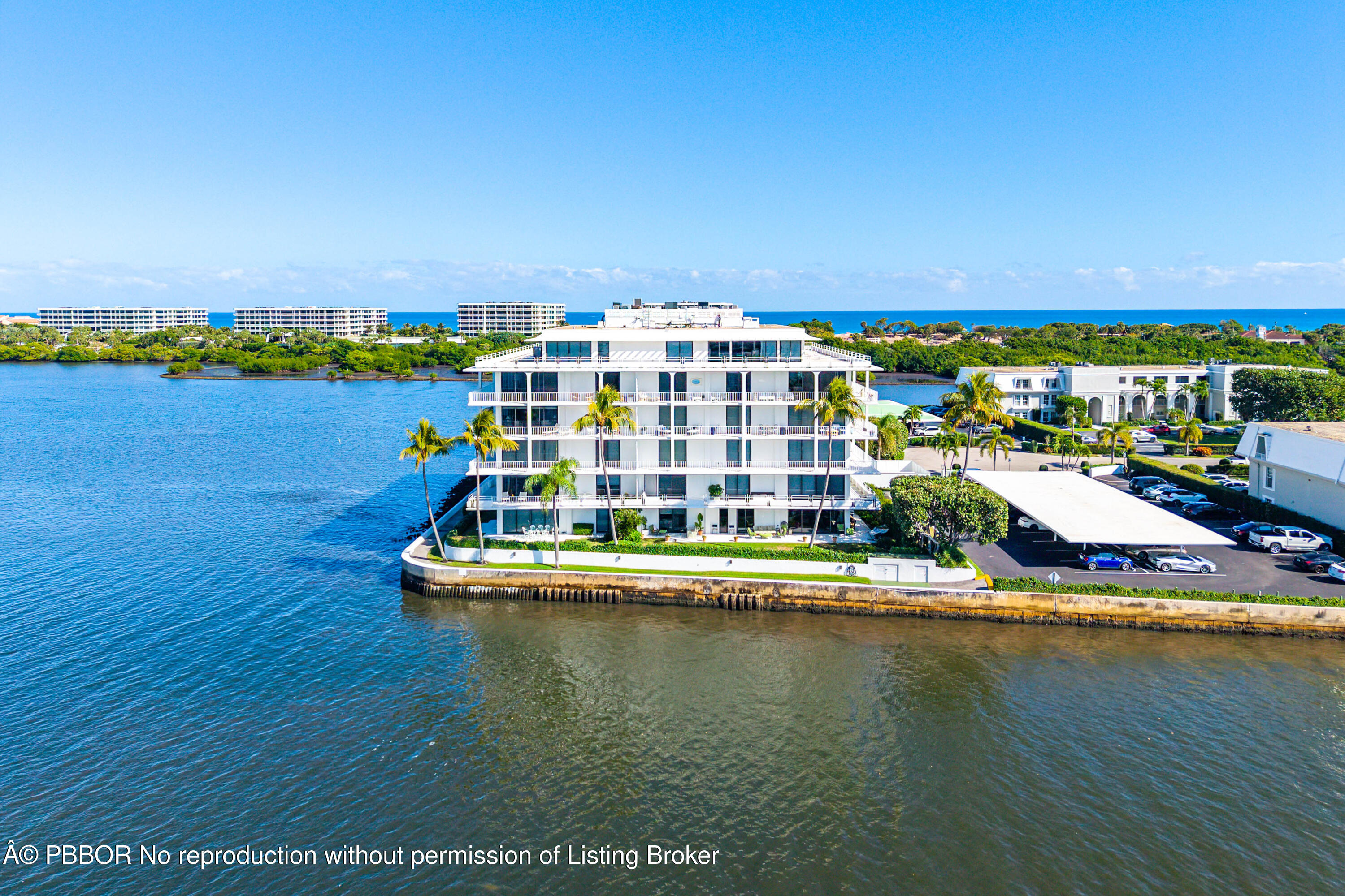 2150 Ibis Isle Road, Unit 15 Palm Beach, FL 33480 - Photo 41 of 47 a view of ocean with city