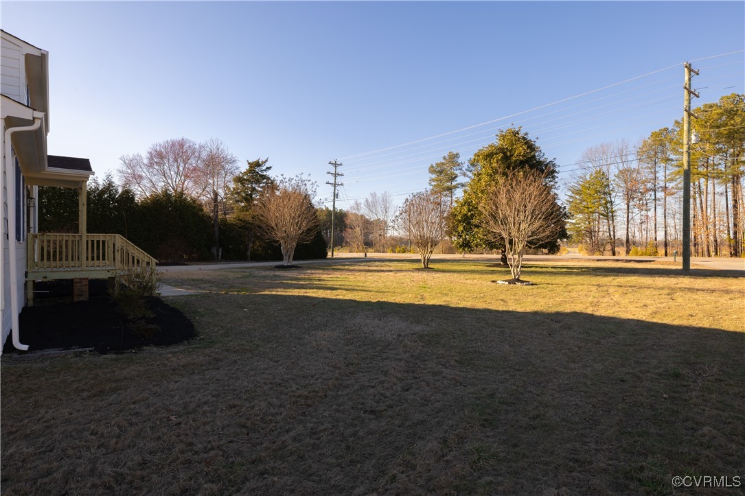 5501 West Quaker Road Disputanta, VA 23842 - Photo 5 of 26 View of yard