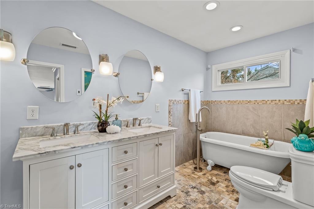 3840 Sandlewood Road High Point, NC 27265 - Photo 27 of 50 Updated Primary Upper level Bathroom!