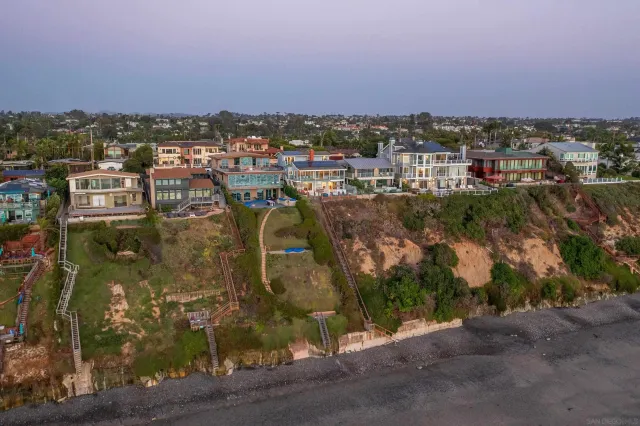 a view of ocean from a balcony