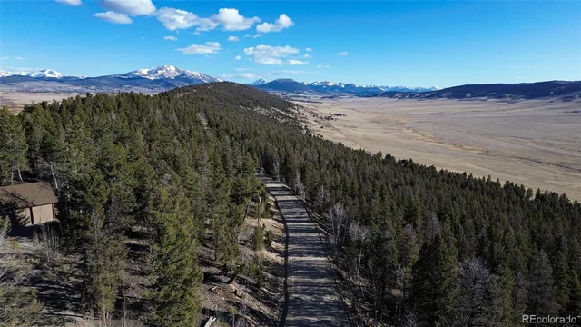 a view of a lake with a mountain