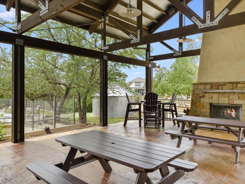 736 Bonnet Boulevard Georgetown, TX 78628 - Photo 24 of 27 a dining room with furniture and wooden floor