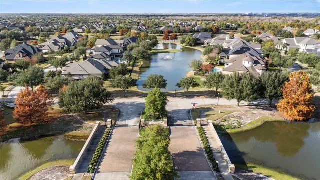 a view of a city with lake